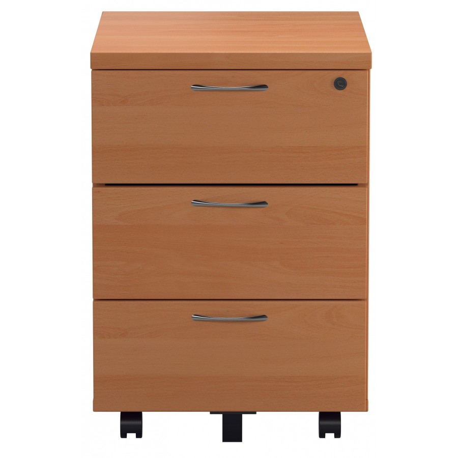 Olton Lockable Mobile Pedestal - 2 or 3 Drawer